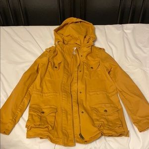Yellow Utility Jacket